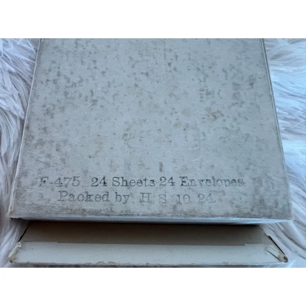 Unused Children's Stationery Art Deco Style Box & Sweet Nursery Graphics Eaton